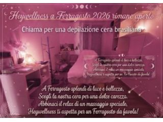 Massaggi - benessere Carugate - Ferragosto2026 aperti. Depilazione ceretta Brasiliana. Promo3in1 60 massaggi. Tel:3519897952
