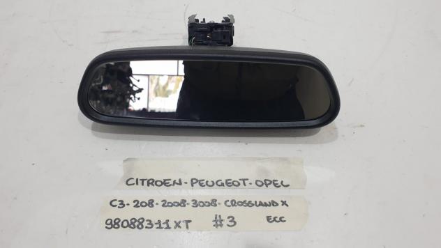 SPECCHIETTO RETROVISORE INTERNO PEUGEOT 208 Serie 98088311XT (19) - Foto 2