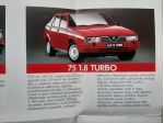 ALFA ROMEO DEPLIANT PUBBLICITARIO ORIGINALE