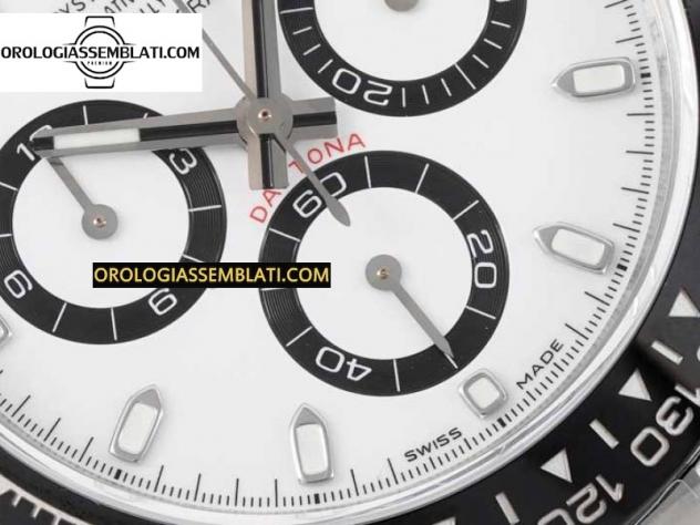 Rolex Replica DAYTONA 116500 1:1 BEST EDITION QUADRANTE BIANCO SU BRACCIALE SS SA4130 - Foto 5