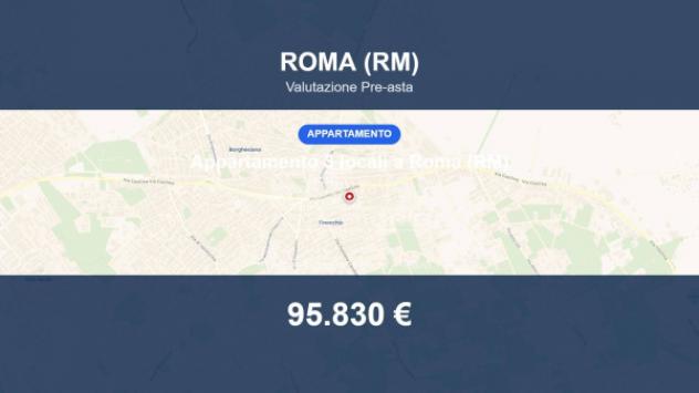 Immobile in asta di 51 m², box auto in vendita a Roma
