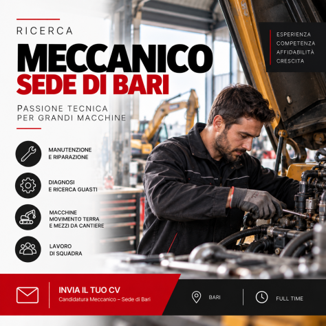 S.G. SERVICE SUD RICERCA MECCANICO – SEDE DI BARI