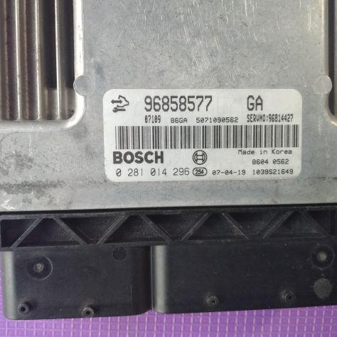 Centralina motore Opel Antara 96858577 GA 0281014296 CENTRALINA ECU DAEWOO CAPT - Foto 7