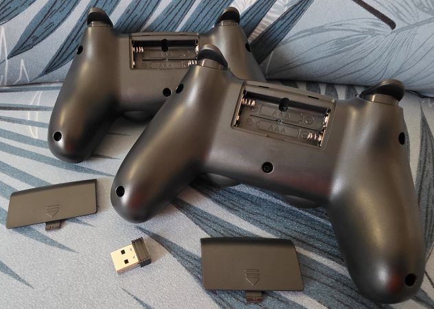 Coppia Joypad wireless PC Android - Ricevitore unico - Foto 9