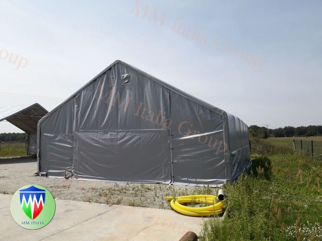 COPERTURE TENDONI MARCHE 8 X 20 X 5,12 USO MAGAZZINI RIMESSAGGIO - Foto 8