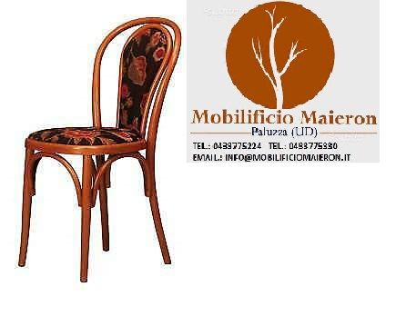Sedie Imbottite Matera Arredo Bistrot Ristorante Bar Pizzeria Nuove Non Usate - Foto 3