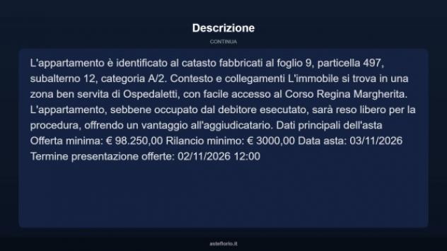 Immobile in asta di 49 m² in vendita a Ospedaletti - Foto 4