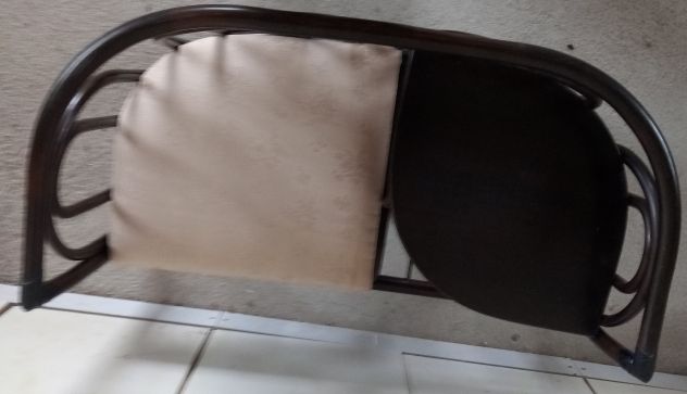 Divanetto in Bambù Rattan con tavolinetto - Foto 4
