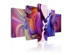 Quadro Bacio Colorato - Viola - 100x50 E 200x100 ARREDALACASA
