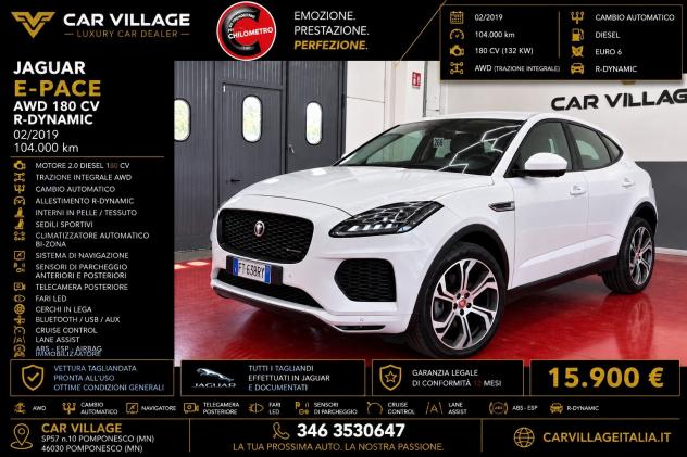 Jaguar E-Pace 2.0D 150 CV AWD R-Dynamic