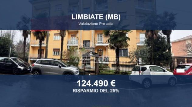 Immobile in asta di 105 m², box auto in vendita a Limbiate