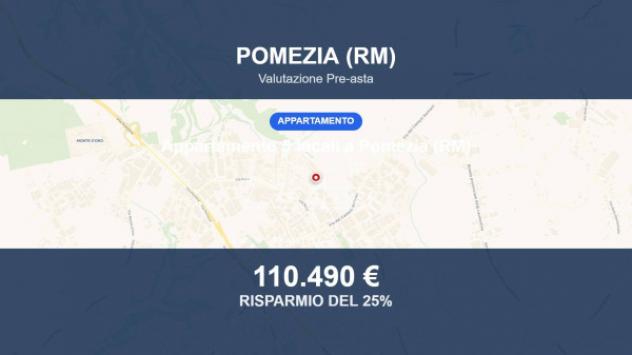 Immobile in asta di 113 m² in vendita a Pomezia