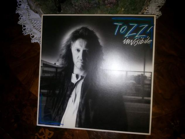 TOZZI lp invisibile 1a STAMPA 1987 NUOVO / INASCOLTATO