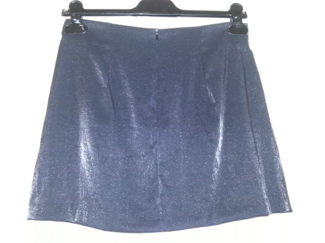 UNA MINIGONNA NUOVA,VINTAGE,VERO MADE IN ITALY,ELEGANTE,NERA,TG.S,LEGGERMENTE EL - Foto 5