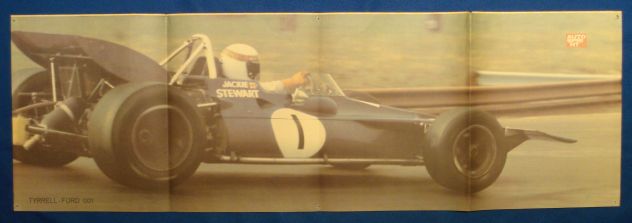 EXC.POSTER AUTOSPRINT ANNI 70: TYRRELL - FORD 001
