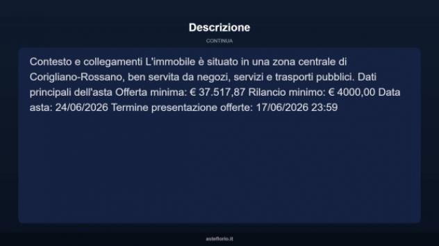 Immobile in asta di 179 m² con più di 5 locali in vendita a Corigliano-Rossano - Foto 17