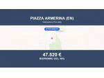 Immobile in asta di 202 m², box auto in vendita a Piazza Armerina