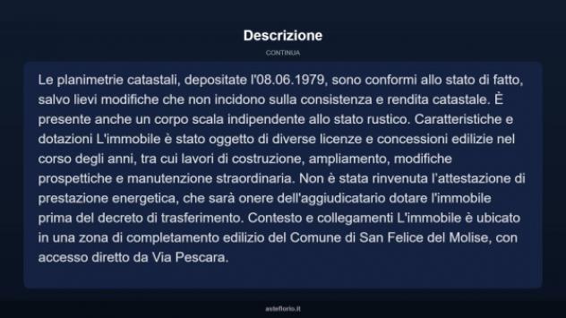Immobile in asta di 178 m² in vendita a San Felice del Molise - Foto 5