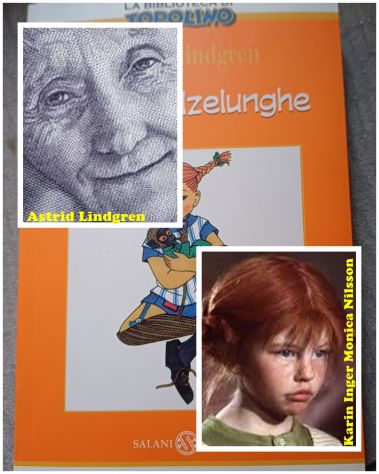 PIPPI CALZELUNGHE, A. Lindgren, LA BIBLIOTECA DI TOPOLINO, Salani 2005.