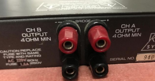 AMPLIFICATORE ROSS MEGATECH 250  FINALE DI POTENZA MADE IN USA - Foto 8