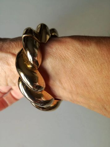 Bracciale donna metallo dorato - Foto 2