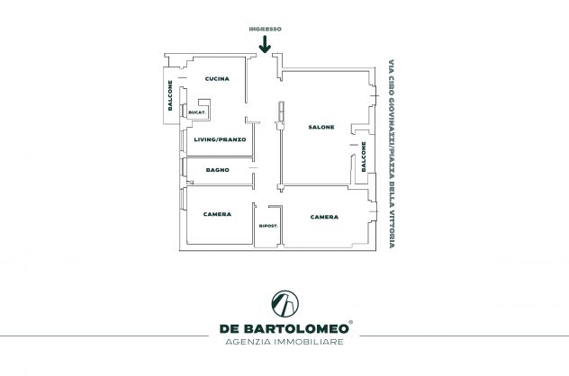 Appartamento in Via XX Settembre ang. Via Giovinazzi - Foto 10
