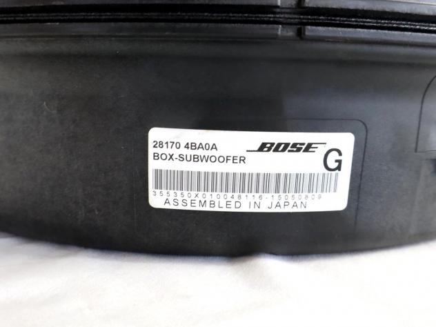 281704BA0A CASSA ALTOPARLANTE SUBWOOFER INFINITI QX70S 3.0 D 4X4 175KW AUT 5P (2015) RICAMBIO USATO - Foto 5