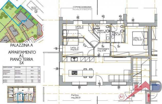 Quadrilocale di Nuova Costruzione con Giardino Privato - Barzana - Foto 20