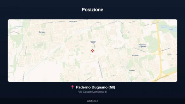 Immobile in asta di 249 m² con più di 5 locali e box auto doppio in vendita a Paderno Dugnano - Foto 16