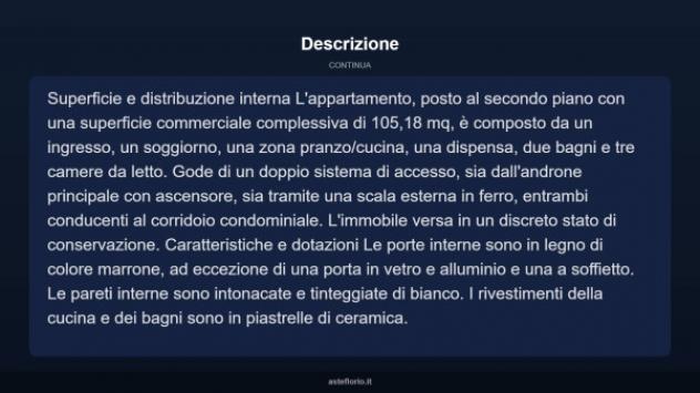 Immobile in asta di 105 m² con più di 5 locali in vendita a Roma - Foto 11