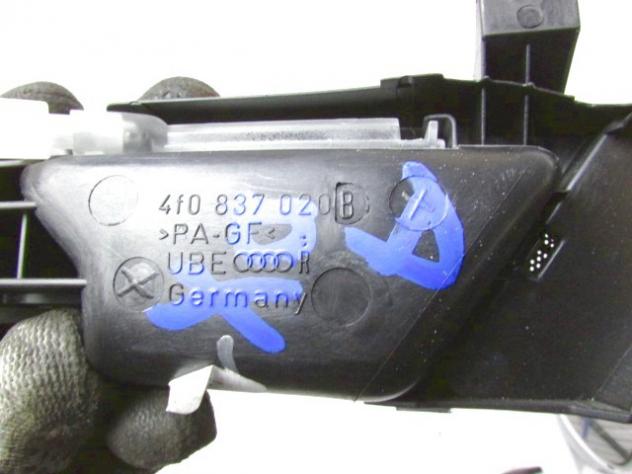 4F0837020 MANIGLIA INTERNA PORTA ANTERIORE LATO DESTRO PASSEGGERO AUDI A6 SW 3.0 D 176KW AUT 5P (2011) RICAMBIO USATO - Foto 2
