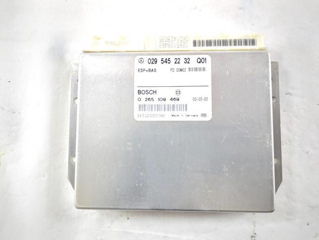 0295452232 CENTRALINA COMFORT MERCEDES CLASSE E 220 W210 2.2 D 105KW 6M 4P (2000) RICAMBIO USATO 0265109469