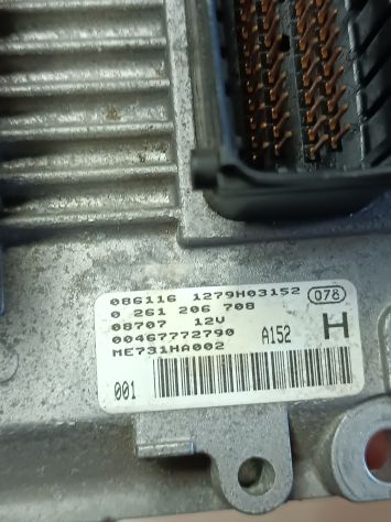 Alfa Romeo 147 2.0 centralina motore 0261206708 - Foto 3