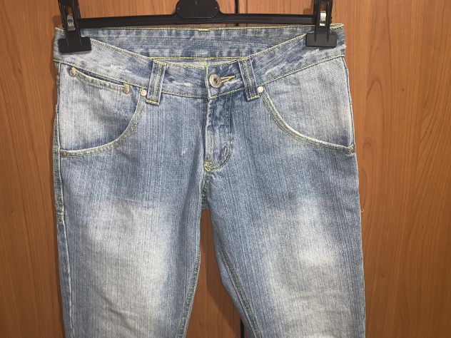 JEANS MESSI 2 VOLTE PERFETTI DA DONNA VINTAGE IN COTONE - Foto 2