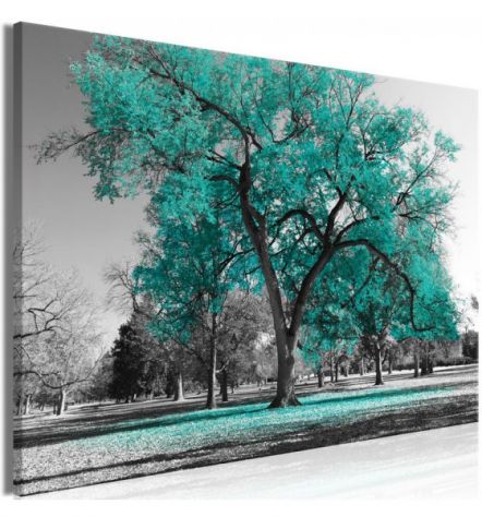 Quadro Alberi Verdi 90x60 E 120x80 ARREDALACASA