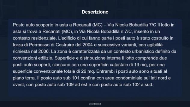 Immobile in asta di 26 m² in vendita a Recanati - Foto 7