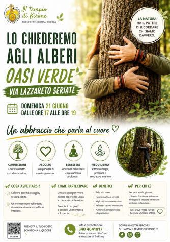 21/06 :LO CHIEDEREMO AGLI ALBERI