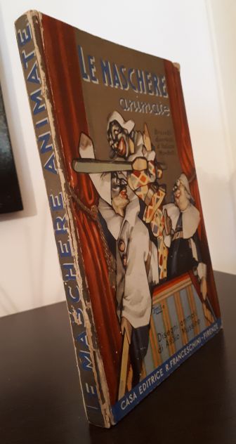 LE MASCHERE animate, Italiano Marchetti, Disegni animati di A. Mussino, 1944. - Foto 3
