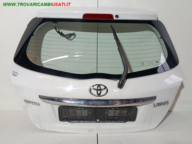 PORTELLO POST. BIANCO CON MOT E TELECAMERA 999-U1309102 Carrozzeria  Lamierati esterni  Portello  Portello post. TOYOTA - YARIS - 01-09-2014 - 01-04-2
