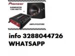 Pioneer gm-a3602 sub ud-w304r amplificatore subwoofer da 30