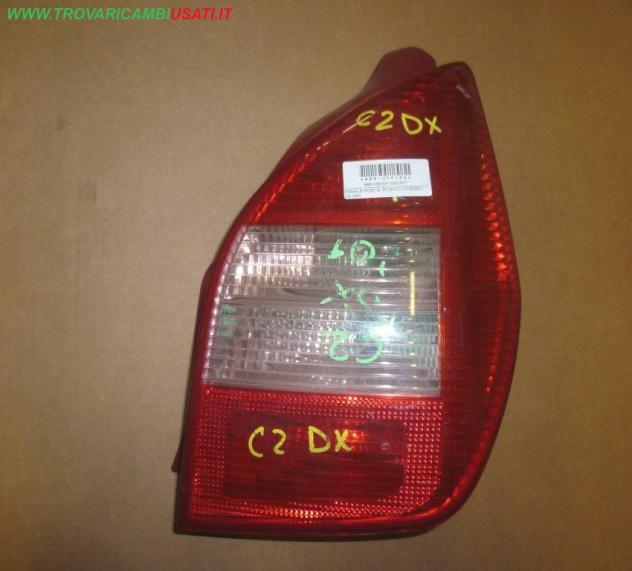 FANALE POST.D. ROSATO CITROEN C2 (A6)  Parti elettriche  Fanaleria  Fanali  Fanale post. sx. CITROEN - C2 - 01-09-2003 - 01-10-2008, CITROEN - C2 - 01