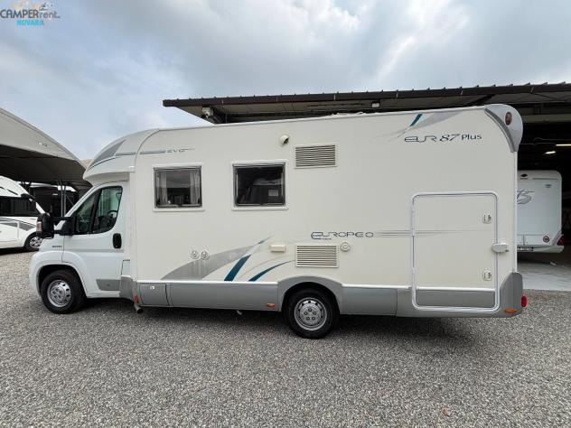 RIMOR EUROPEO 87 PLUS EVO - Semintegrale con letto basculante ed ampio garage - Foto 7