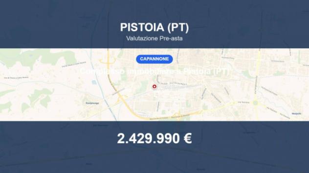 Immobile in asta di 27592 m² in vendita a Pistoia