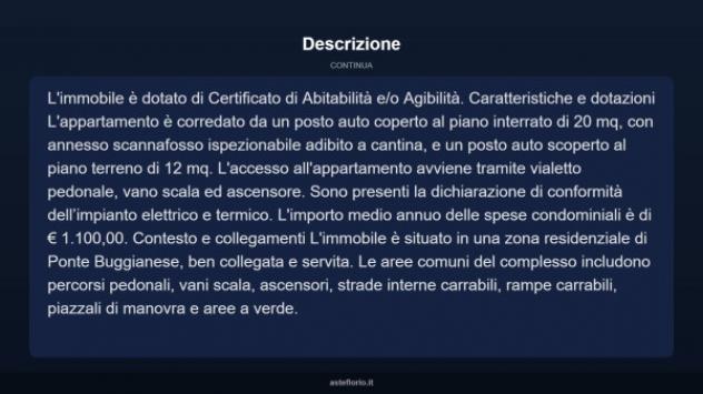 Immobile in asta di 74 m² in vendita a Ponte Buggianese - Foto 5