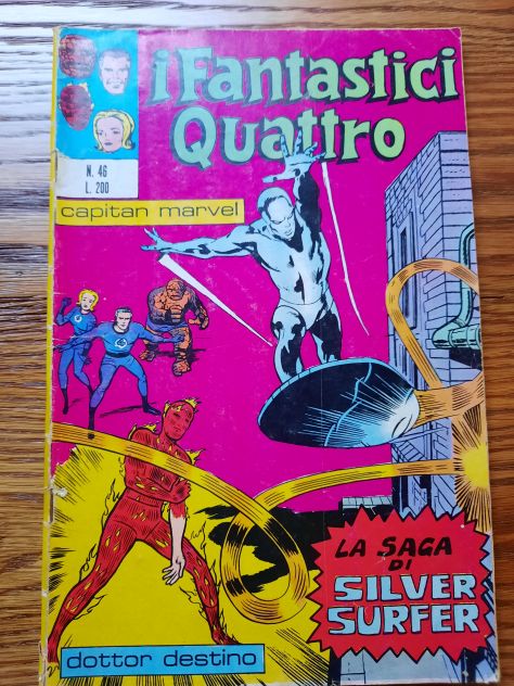 Fumetti FANTASTICI QUATTRO editoriale Corno primi anni 70 - Foto 10