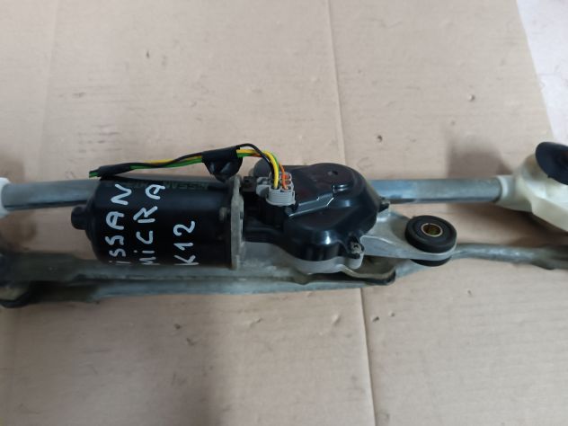 Motorino tergicristallo anteriore Nissa Micra K12 (04>10<) - Foto 4