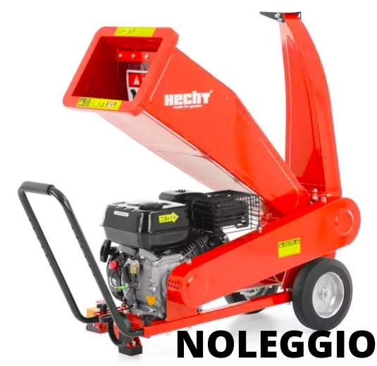 Noleggio Biotrituratore a benzina 4T Hecht 6208 Diametro 70mm