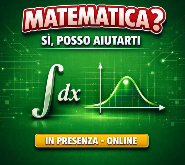 Ripetizioni di Matematica – Medie, Superiori e Università – €15/ora