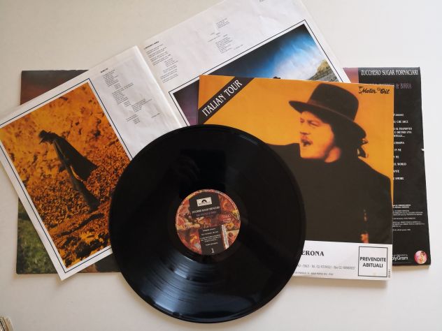 Disco Vinile Lp 33 giri di Zucchero - "Oro Incenso & Birra", originale del 1989 - Foto 6