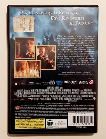 DVD HARRY POTTER E IL PRINCIPE MEZZOSANGUE EDIZIONE DISCO SINGOLO - Foto 2
